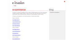 Desktop Screenshot of e-invasion.com
